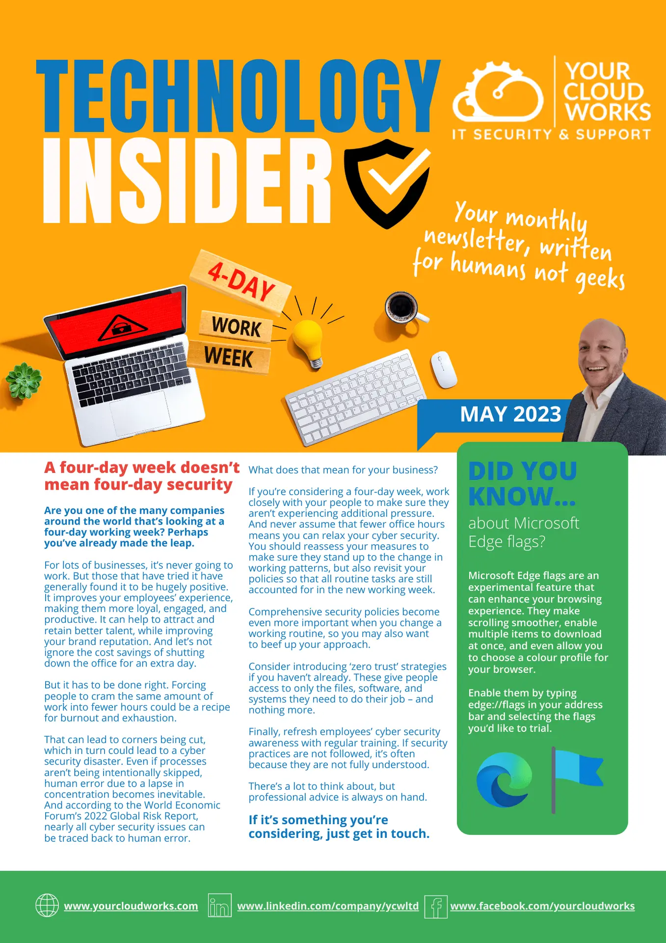 A four-day week doesn’t mean four-day security
