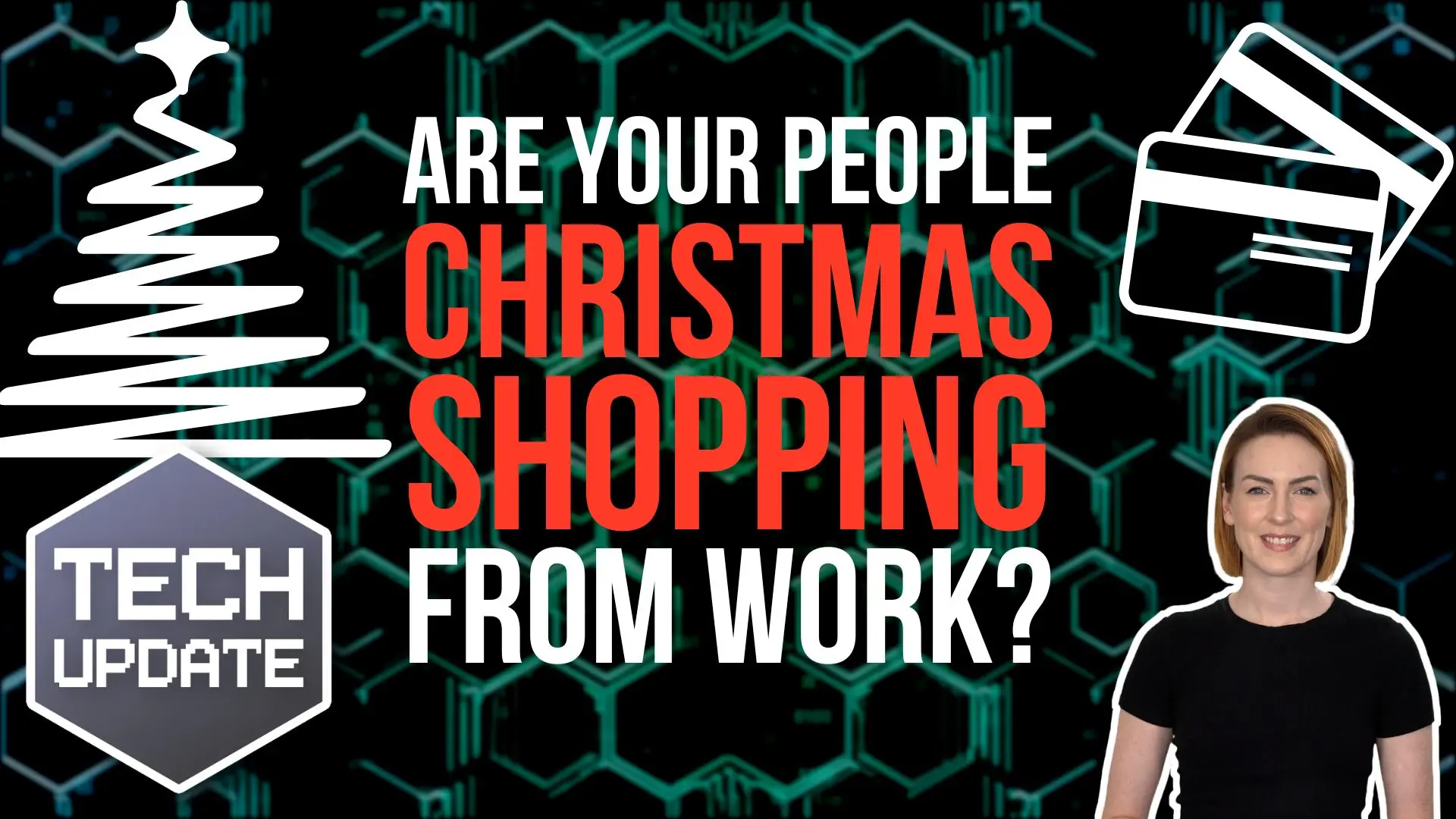 Are your people Christmas shopping from work?