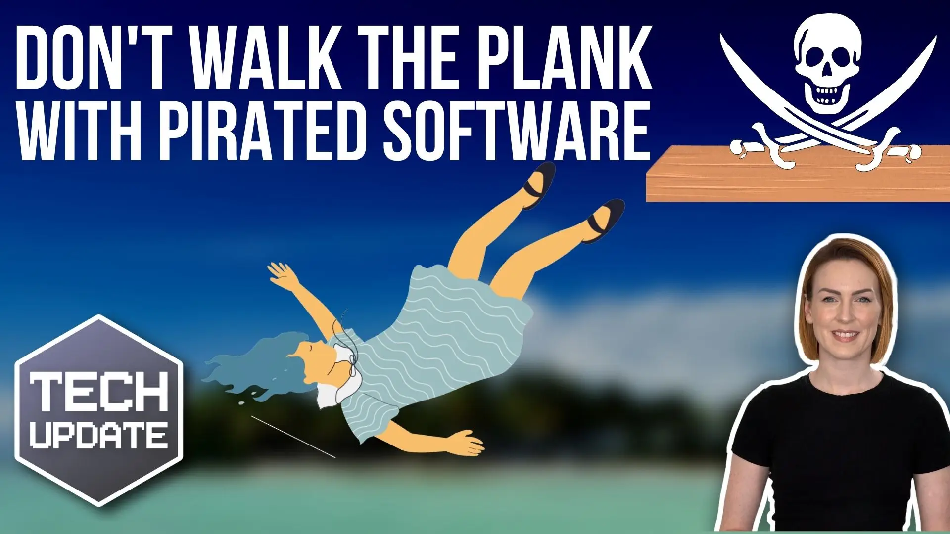 Don’t walk the plank with pirated software￼