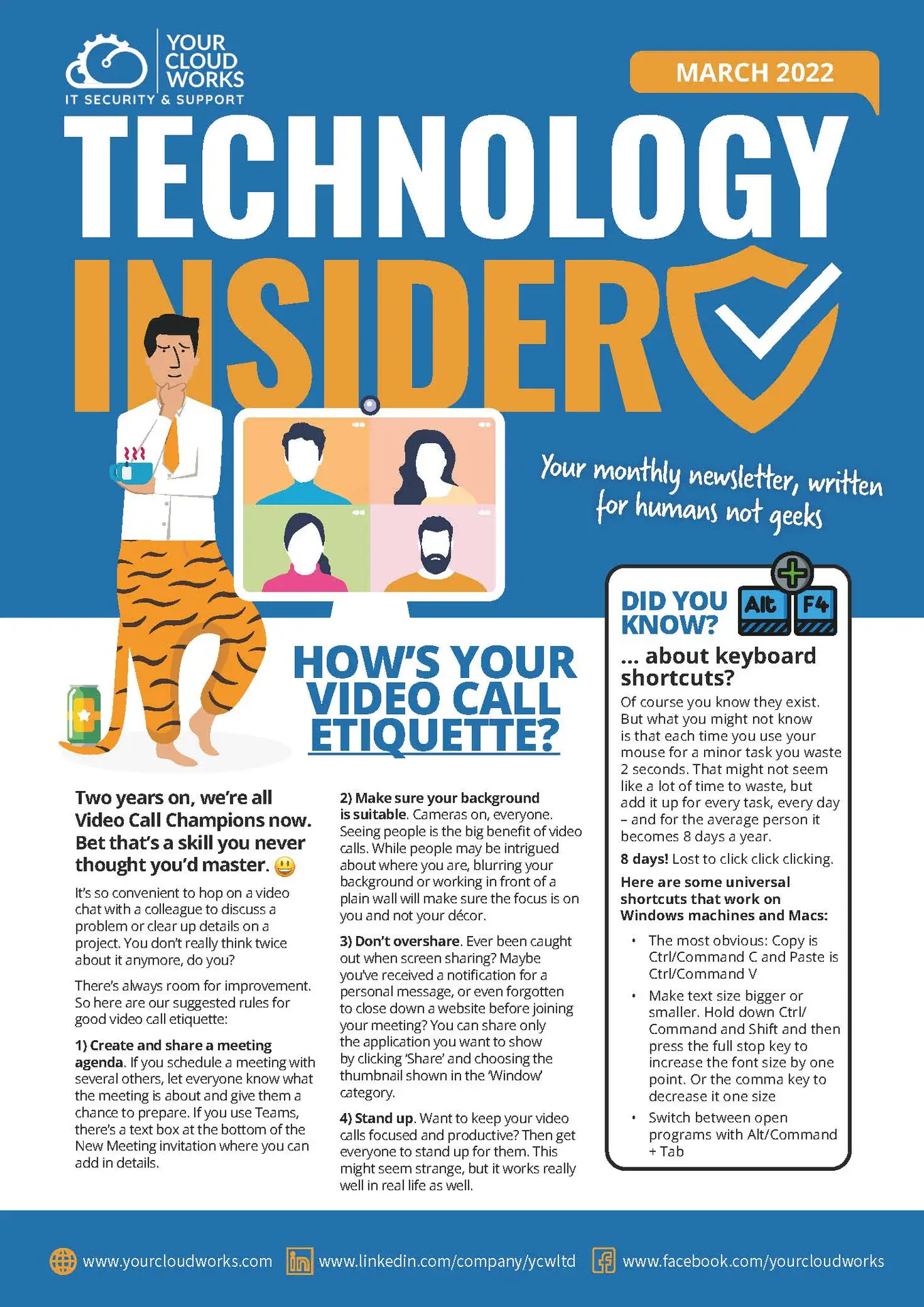 How is your video call etiquette?