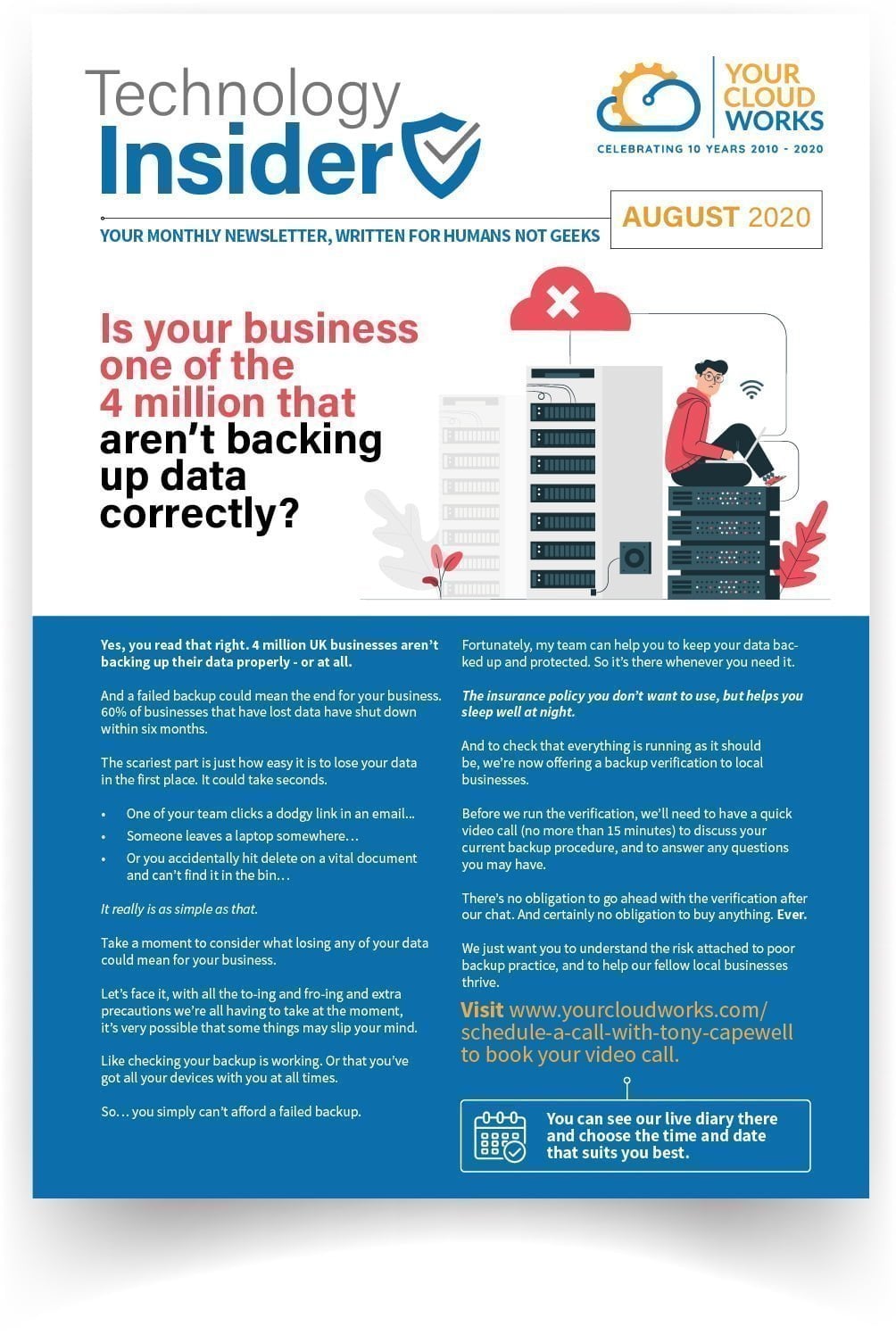 Is your business data being backed up correctly?