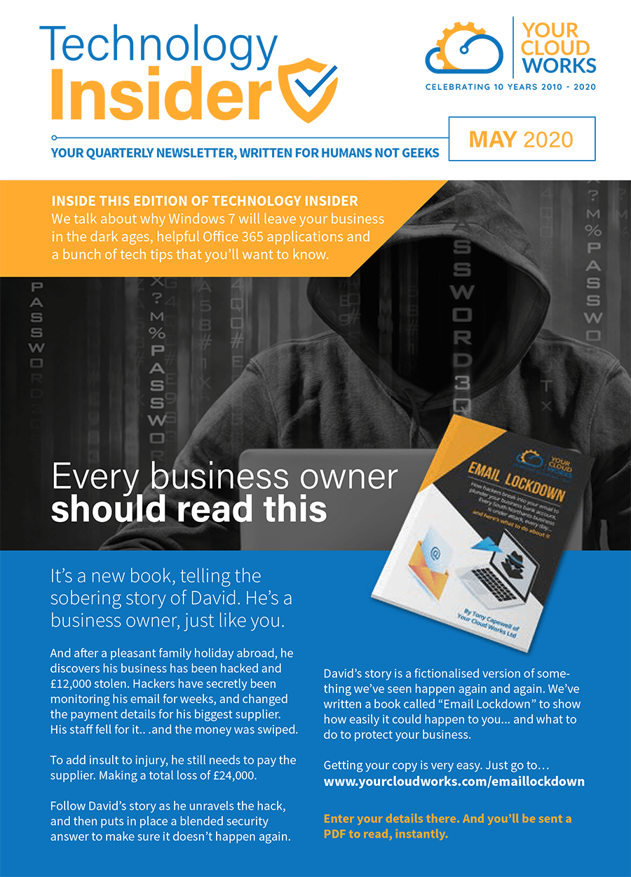 New Publication : Email Lockdown