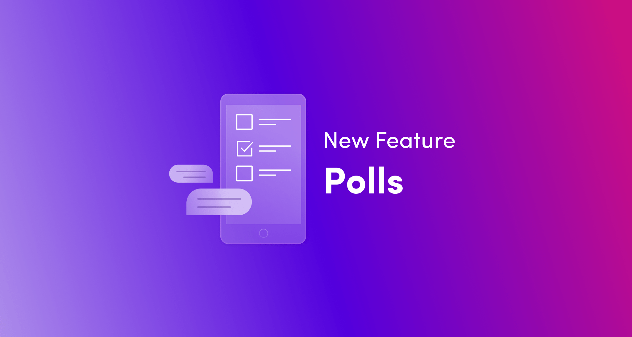New Polling Feature