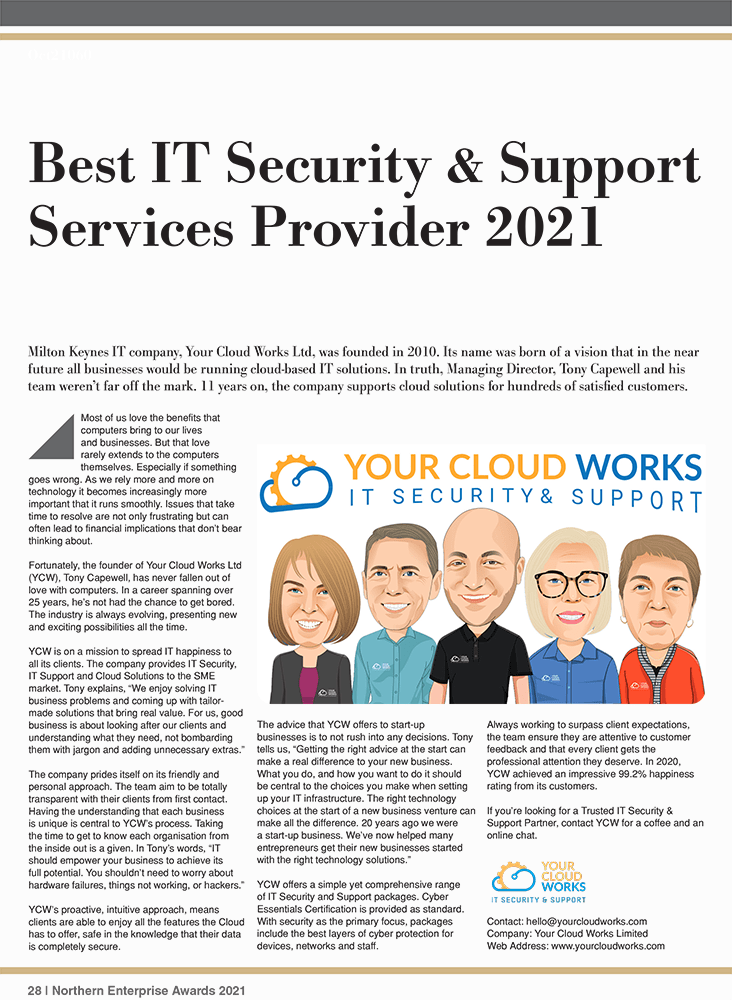 Best IT Security & Support Services Provider 2021